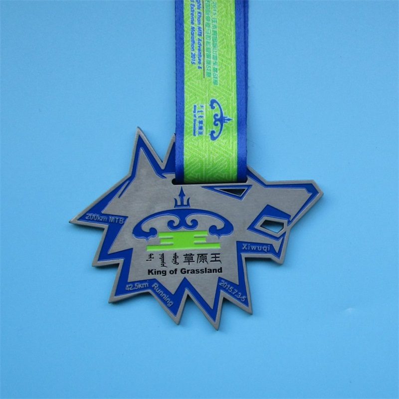 Forma a stella Medaglia di design speciale irregolare Medaglia personalizzata