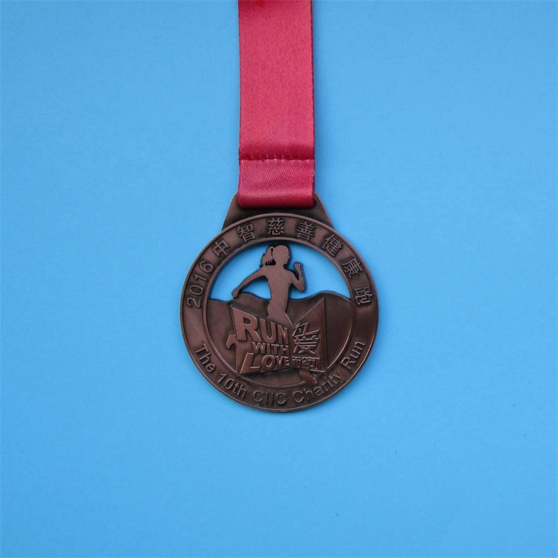 Medaglie sportive enastri per la corsa di medaglie Sport Running