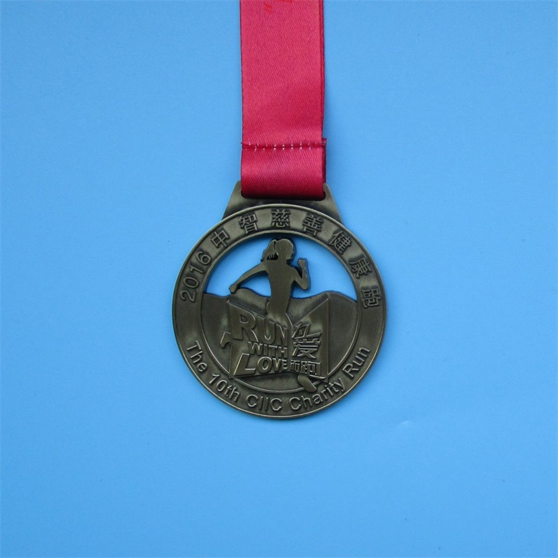 Medaglie sportive enastri per la corsa di medaglie Sport Running