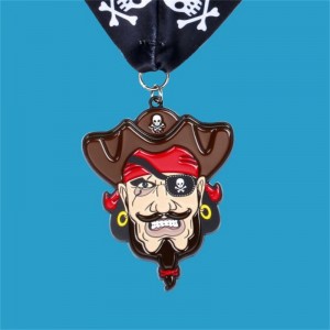 Medaglia di premio con logo personalizzato in fabbrica connastro in bronzo argento in bronzo in bronzo che corre maratona di sport medaglia sportiva in metallo