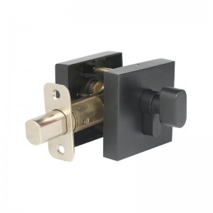 3602 cilindri singoli quadrati a deadbolt a un lato serbo moderno moderno serratura per porte interne ed esterne