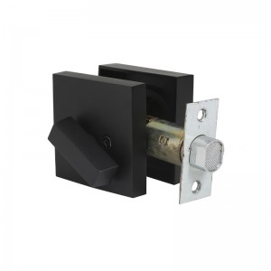 3601 moderna cilindro a singolo cilindro singolo blocco a deadbolt per porta anteriore pesante -nero opaco