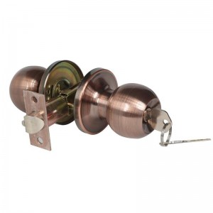 2501 manopola della porta d\'ingresso con serratura e chiave, chiusura della porta esterna, manopola porta standard