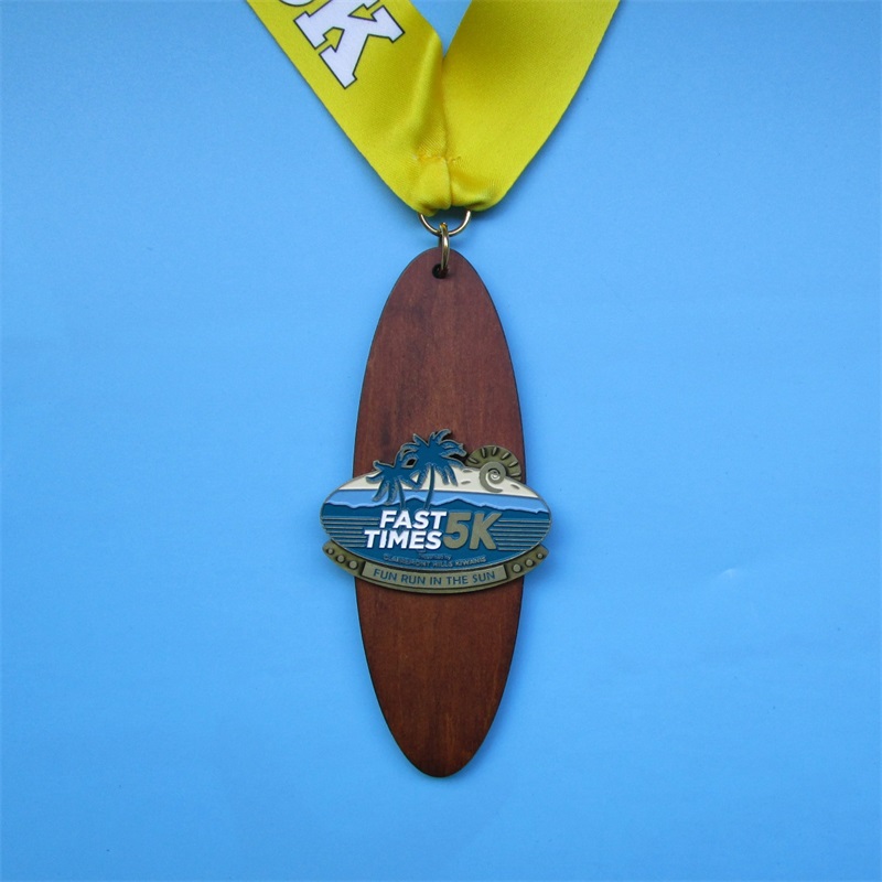Premio medaglie connastro bronzo in oro in bronzo in bronzo in bicicletta da corsa maratona di vela metallica medaglia sportiva