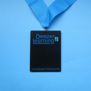 Finiture medaglie di maratona di collana medaglione personalizzata 2016 2016