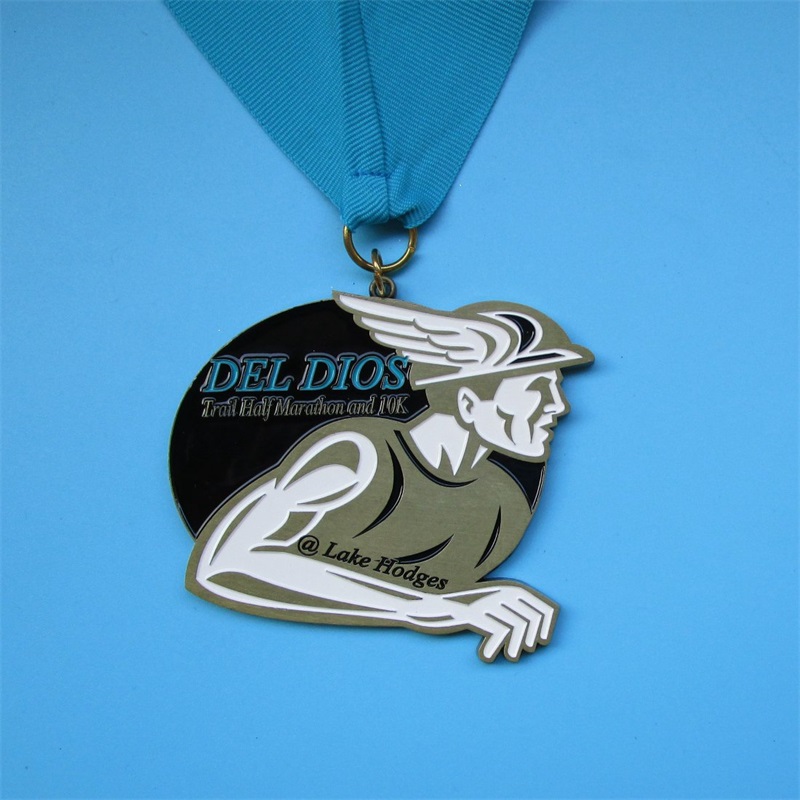 Finiture medaglie di maratona di collana medaglione personalizzata 2016 2016
