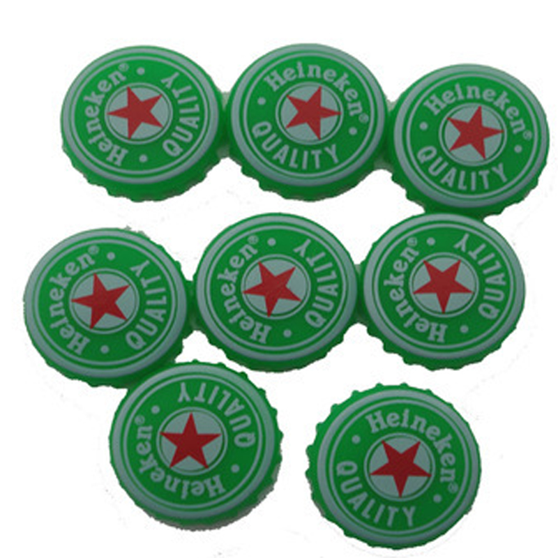 Design personalizzato Logo Debossato Round Silicone Beer Bottle Saver Caps Universal Water Beer Saver Cap robabile con bottiglia silicone Cap bottiglia di birra silicone Capitatte di bottiglie d'acqua Soda Capo di vino Capo di vino.