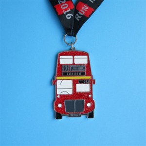 Medal produce medaglie da gara sportiva 3D su misura su misura oro.