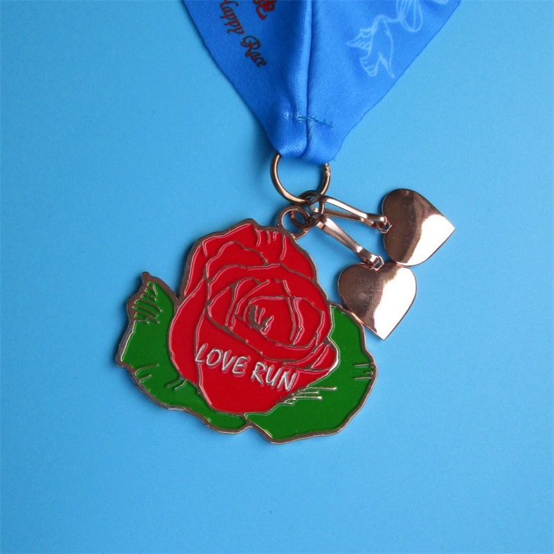 Medaglion Custom Medallion Maratona unica medaglie in una medaglia dineve
