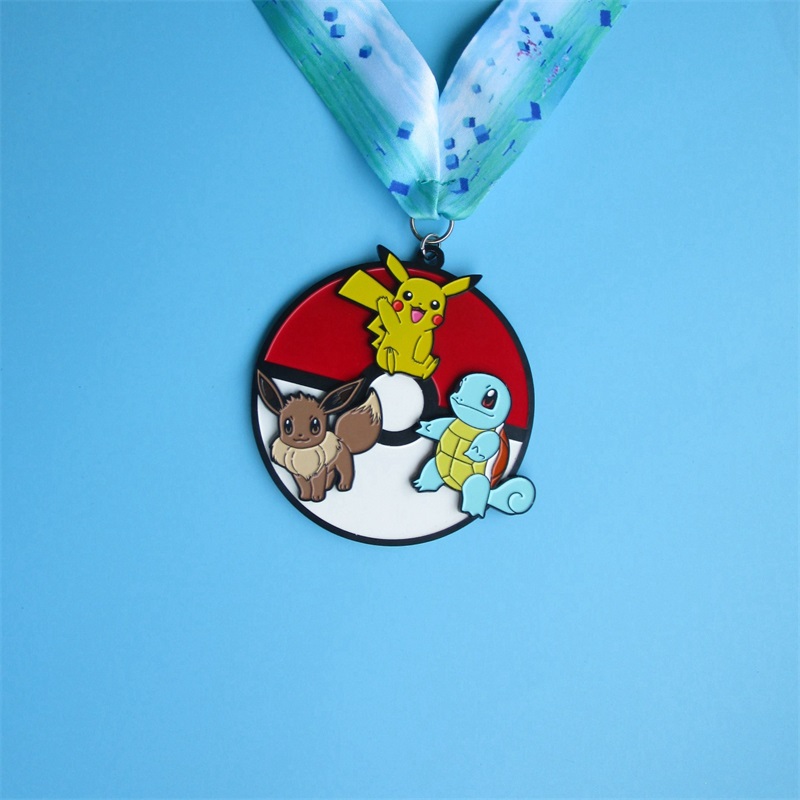 Medaglie personalizzate Corsa per bambini Cut Out Hollow Medaglie