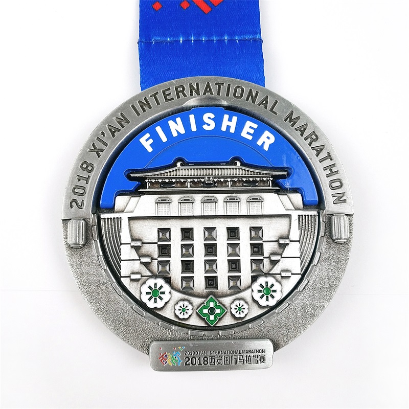 Design cool rimovibile mondiale marathon premi medaglie di medaglie medaglie metalliche