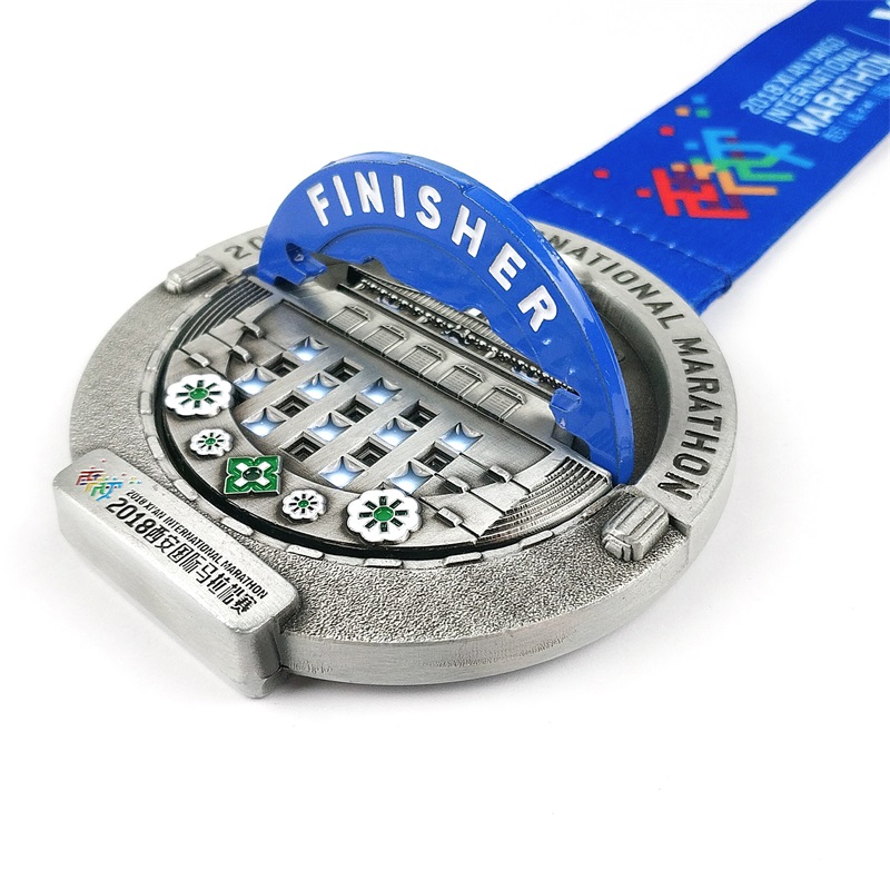 Marathon Medal Finishers 2018 Design cool rimovibile World Marathon Awards Medal