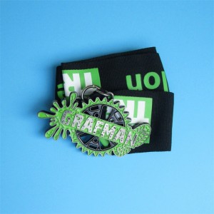 Medaglie ciclistiche di collana personalizzata medaglie metalliche antiche placcate