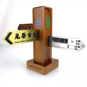 Oneway 3D Metal Gold Triathlon Finisher Maratona che gestisce medaglie sportive trofei e medaglie personalizzate