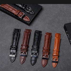 Cinso in pelle, cinghia traspirante, alla moda e resistente per orologi mele, Samsung, Huawei e Xiaomi, 12mm, 14mm, 16mm, 18mm, 20mm