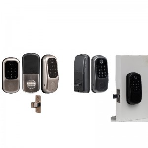 3003 serratura intelligente, serratura della porta d\'ingresso senza chiave, blocco della porta deadbolt con tastiera, serratura intelligente con app Bluetooth, scheda IC, passcode, chiavi, facile da installare per casa, appartamento, ho...