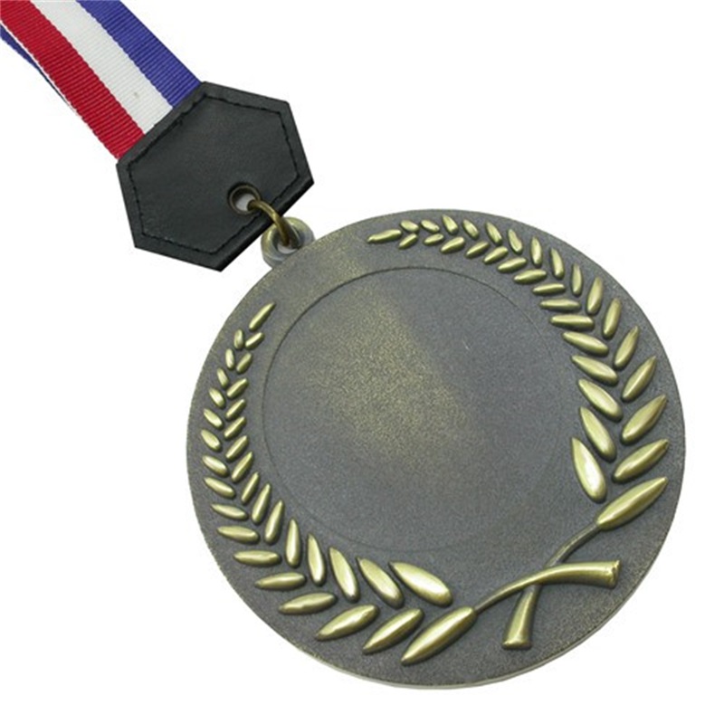 Medaglia sportiva Custom Pure Pure Color Metal Metal Plating Gold Gold Copper Medal