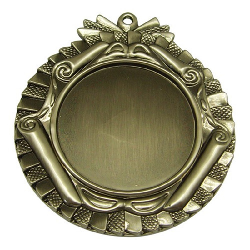 Medaglia sportiva Custom Pure Pure Color Metal Metal Plating Gold Gold Copper Medal
