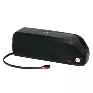 Batteria per bici elettriche a tubo verso il tubo 52V 48V 48V 36V ione di litio per biciclette elettriche in bicicletta