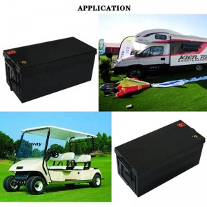 Batteria di litio LifePO4 ricaricabile 12V 36V 48V 100AH ​​180AH 300A AH CICLO DISEPPORE PER VEICOLO ELETTRICO