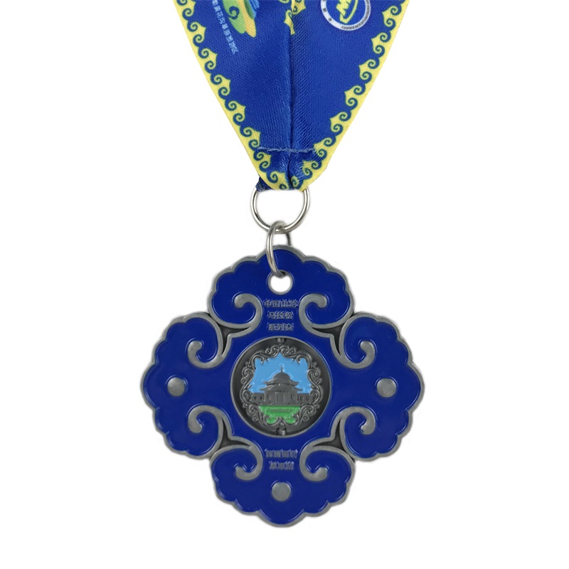 Design unico logo personalizzato 4d sport medaglione metallo medaglie commemorative