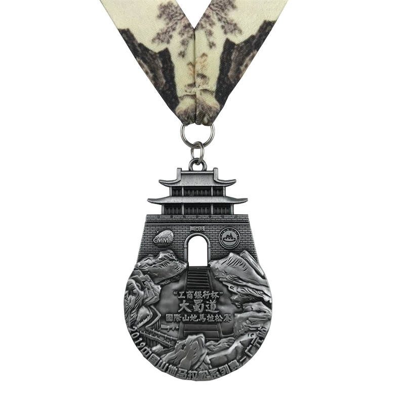 Design perfetto antico oro in ottone in argento 4D medaglie di medaglie di medaglie di medaglie premi medaglie