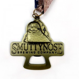 Antique medaglia sportivo in bronzo premio in metallo personalizzato medaglia d\'oro