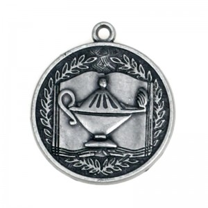 Medaglia di metallo placcato in ottone antichi medaglie