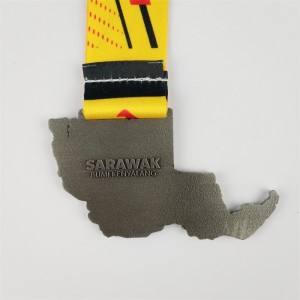 PRODUTTORE DI MEDAGLIO GAG PREMI DI HOTURE PERSONALIZZATO MAPPIA DI MEDAGLIO DELL\'oro 3D 3D PLATTA DELLA medaglia City