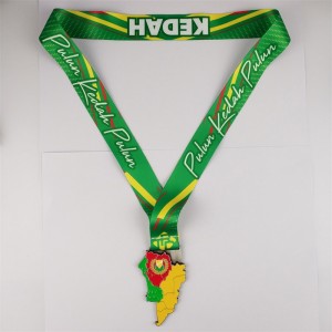 Progetta il tuo logo blank 3d metal premio ODM Gold Silver e Bronze Medals