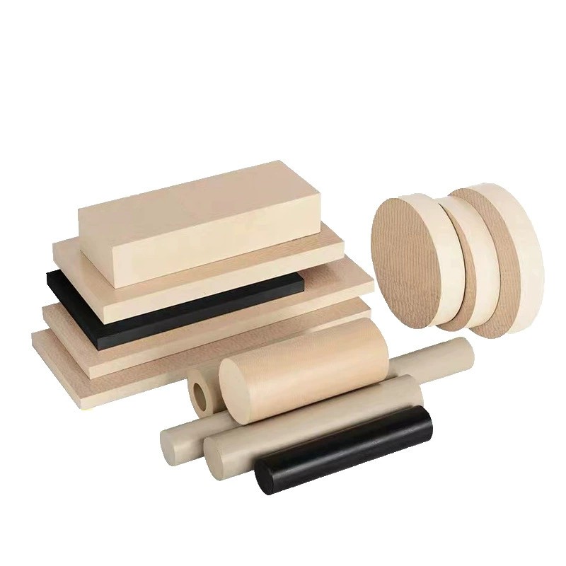 Piastra di plastica speciale personalizzata PVC Plate Placte Pom Stamping a iniezione PFA Peek PEEK 100% Asta