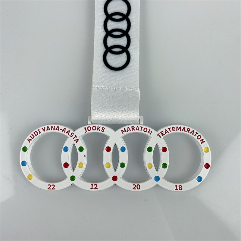 Medaglie di progettazione medaglia del premio bavaglio Sport Custom