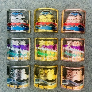 Medaglia dello smalto sportivo economico in metallo personalizzato Award 3D Metal Award Stampa UV