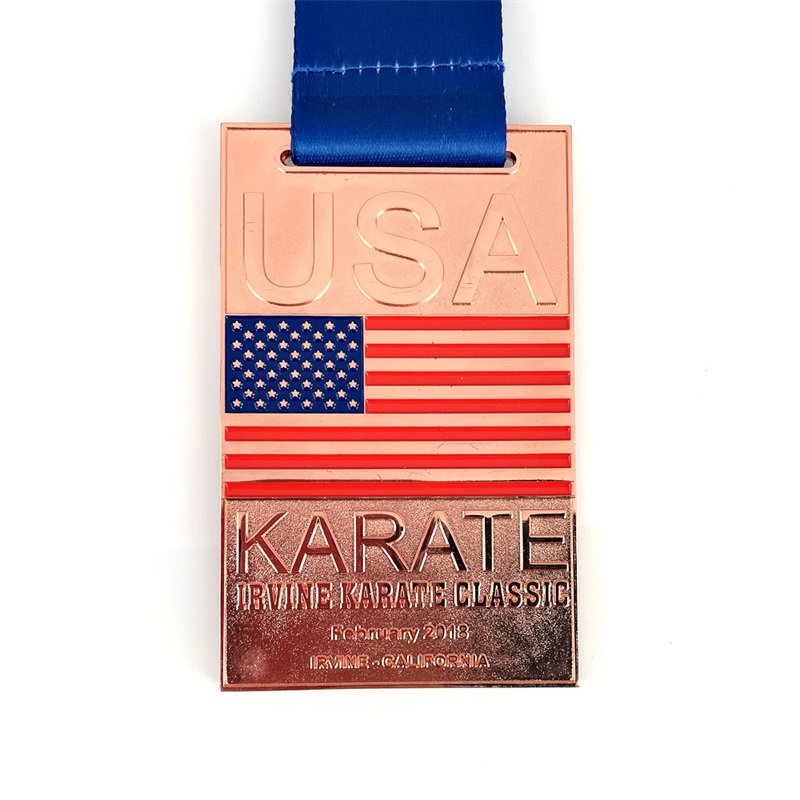 Medaglie di gara medaglie di metallo su misura kungfu medaglia d'oro