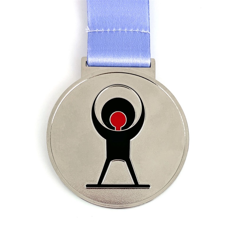 Medaglia in metallo a medaglione smalto Medallas de Wushu Kungfu