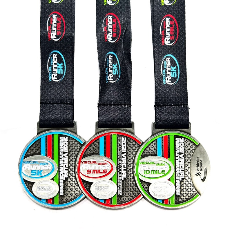 Medaglie di premio per il design e tazze medaglie personalizzate medaglie animali smalti