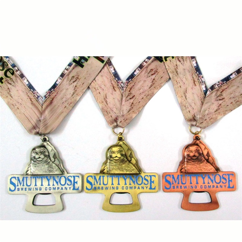 Medaglie di premio per il design e tazze medaglie personalizzate medaglie animali smalti