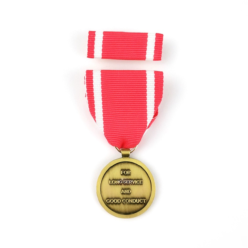 Medalla medalla personalizzata Distintivo di metallo fuso Medge 3D medaglie e premi Medaglia d'onore connastro