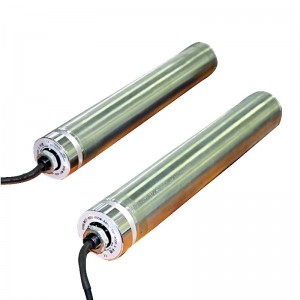 Dritto attraverso 50/60 rullo elettrico in miniatura CC Motore zincati senza spazzole da 24 V 220 V 380 V Rullo in acciaio inossidabile