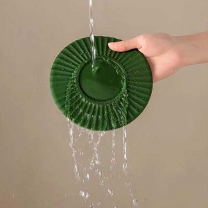 Silicone rotondo tappetino da cucinanon slip tappetini da cucina resistente alle sottobicchi di silicone per caffè da sala da pranzo BPA BPA BPA Silicone Coasters tappetini