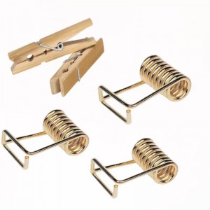 Tasca in acciaio inossidabile abbigliamento Small torsion a spirale