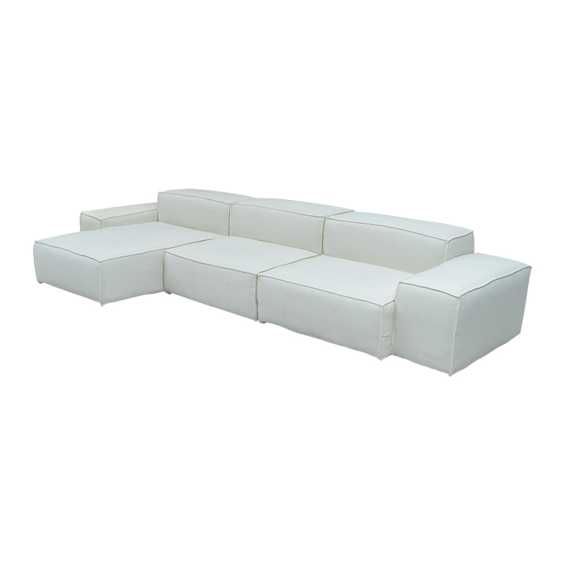 Divano sezionale rs957 (bianco)