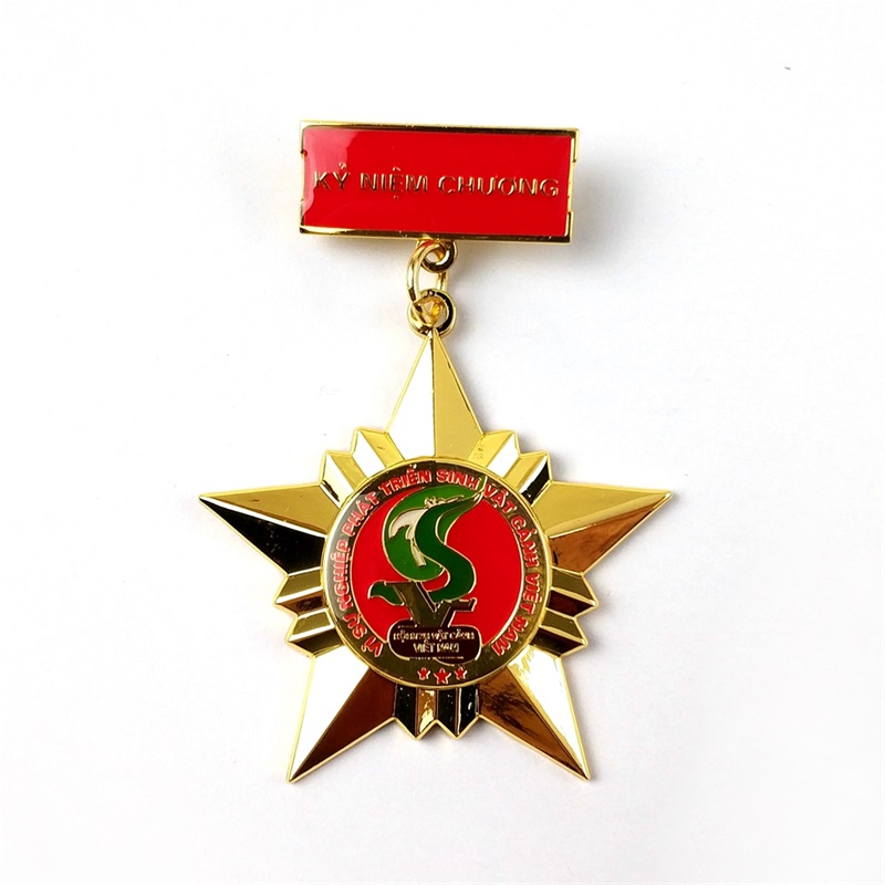 Medalla medalla personalizzata Distintivo di metallo fuso Medge 3D Medal di attività e medaglia di premi connastro
