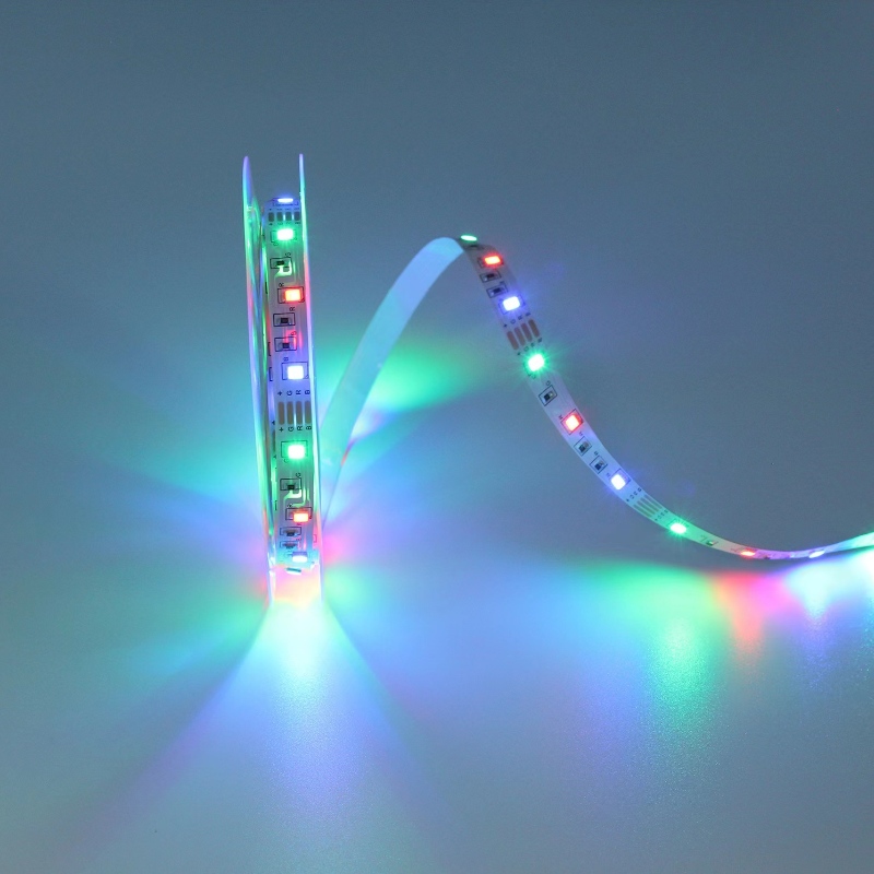 12V Controllo intelligente Decorazione interno Decorazione impermeabile SMD 5050 Luci a strisce RGB LED