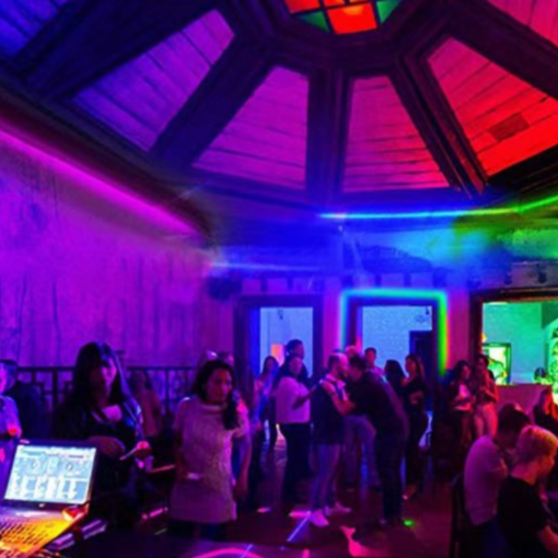 12V Controllo intelligente Decorazione esterna interno Decorazione impermeabile SMD 5050 Luci a colori magiche a LED