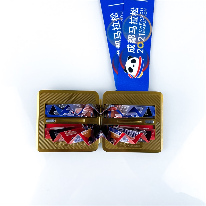 Medaglie di maratona di metallo oro personalizzato medaglia maratona personalizzata