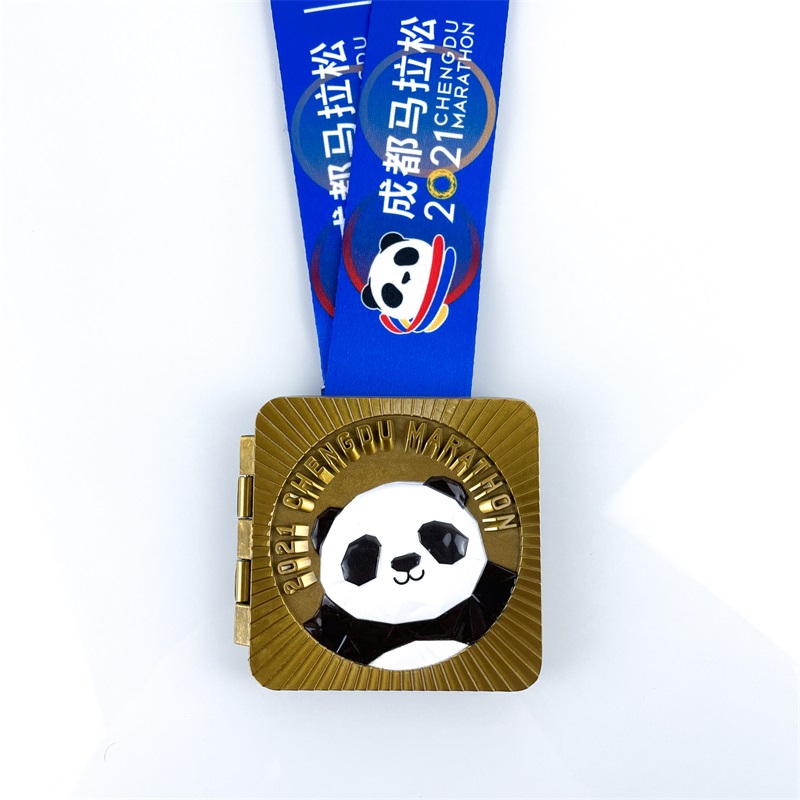 Medaglie di maratona di metallo oro personalizzato medaglia maratona personalizzata