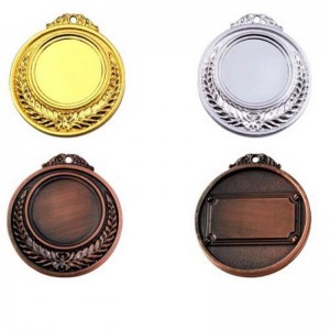 Regali di Coppa del Mondo in fabbrica all\'ingrosso Medaglia sportiva in bianco personalizzato