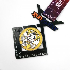 GAG Wholesale personalizzato Design in lega di metallo in metallo che gestisce la medaglia d\'onore sportiva