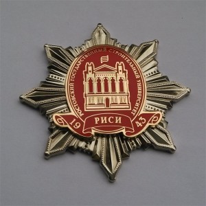 Maratona di karate ciclistica in bianco che corre sport fiesta miracoloso medaglie cattoliche personalizzate